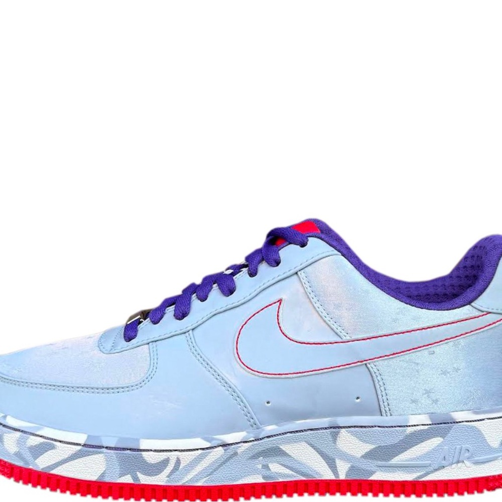 WMNS NIKE AIR FORCE 1 PREMIUM '07 'BLUE DENIM' 315186-441 2007 Size 9.5 DS